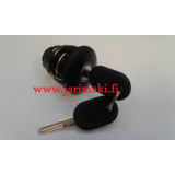 Polttoainetankin korkki lukollinen