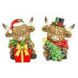  Pöytäkoriste Highland joulu