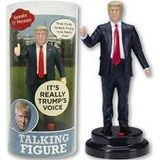 Puhuva Trump -figuuri