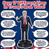 Puhuva Trump -figuuri