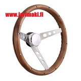 Ratti Grant Classic puu/harjattu ruostumaton teräs 15"