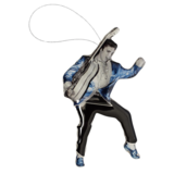 Ripustettava Elvis Presley Koriste (heiluvat jalat)