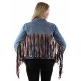  Scully Naisten Farkkutakki America Vintage -hapsuilla