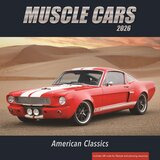 Seinäkalenteri 2026 Muscle Cars - American Classics