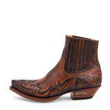Sendra -bootsit Britnes Fl. Marron (matala) ruskea kuvioitu