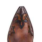 Sendra -bootsit Britnes Fl. Marron (matala) ruskea kuvioitu