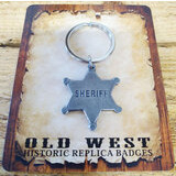 Sheriff virkamerkki avaimenperä