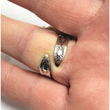 Sleeping Beauty Turkoosi + Simpukka Sormus