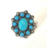 Sleeping Beauty Turquoise -sormus