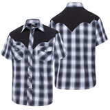 Lyhythihainen westernpaita Stars & Stripes