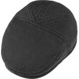 Stetson Flat Cap Ivy - Musta