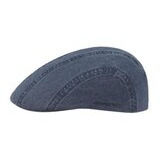 Stetson Madison Delave Flat Cap - Navy