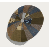 Stetson Patchwork Barista Flat Cap Lipalla **KOKO L**