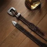 Stetson Tooled Tapered Vyö