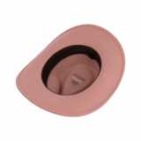 Stetson Western Woolfelt Vaaleanpunainen