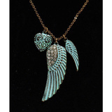 Sulat ja sydän - kaulakoru 