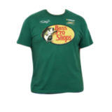 T-paita Nascar Bass Pro Shops, vihreä **koko S**