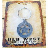 Texas Rangers virkamerkki avaimenperä