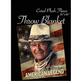Torkkupeitto John Wayne - American Legend 127 x 152 cm