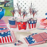 USA-lippu mini ämpäri