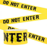  Varoitusnauha Do Not Enter