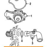 Vesipumpun O-rengas Chrysler Neon 2.0 DOCH/SOCH 1998-2002