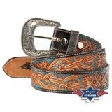 Vyö - kuvioitu turkoosi-ruskea