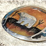 Vyönsolki - Hiekkataide German Silver Karhu