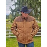 Western-tyylinen talvitakki ruskea - Ontario **koko S**