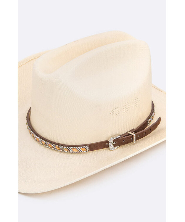  Hattupanta Bling ruskea