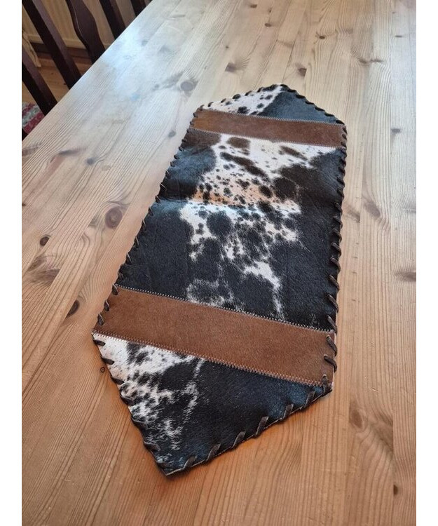  Kaitaliina lehmäntaljasta musta-ruskea 75 cm