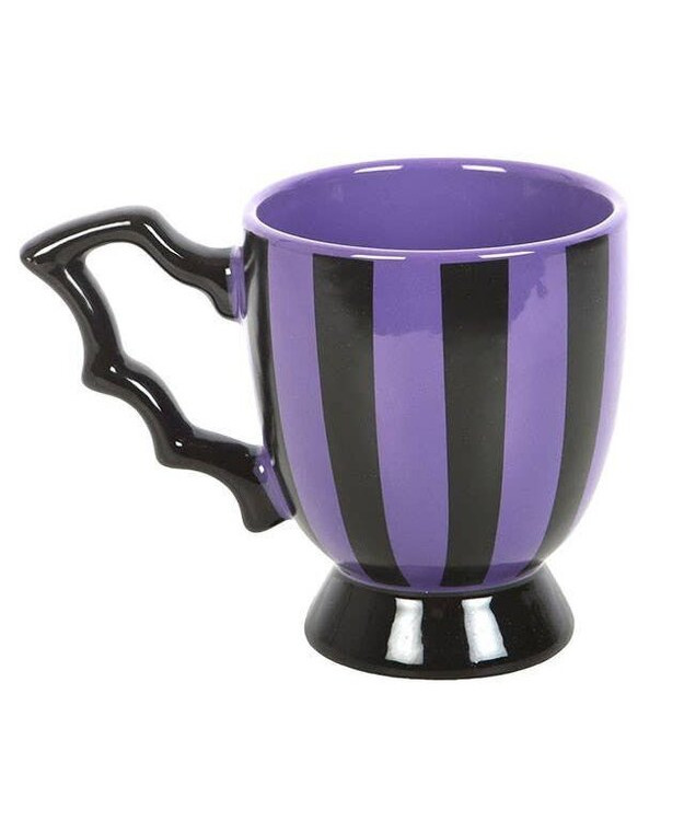   Keraaminen muki - Black & Purple Bat Wing
