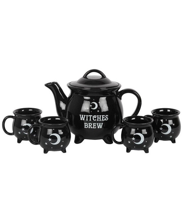   Keraaminen teepannusetti - Witches Brew Tea Set
