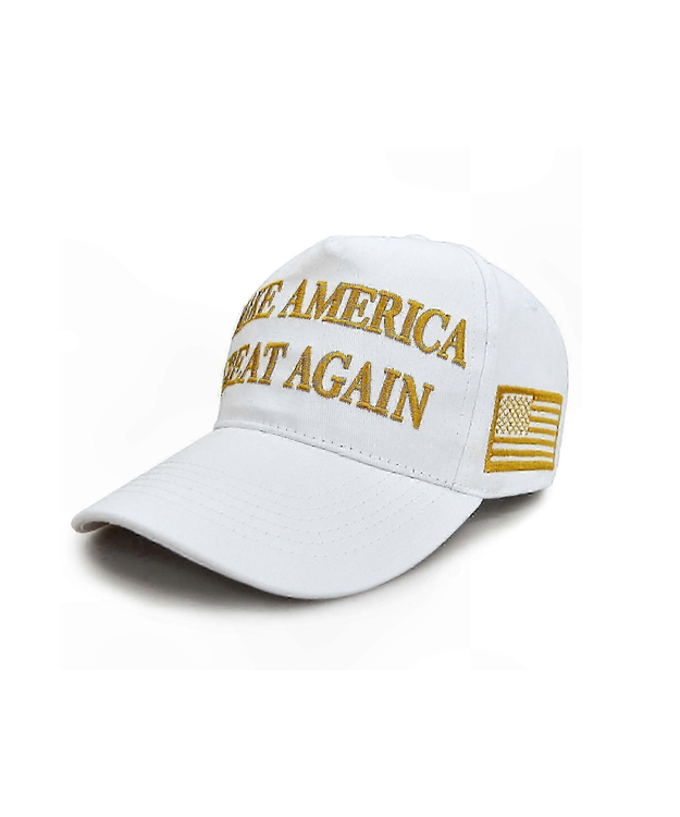  Lippalakki - Original MAGA cap White (virallinen Trump tuote) 