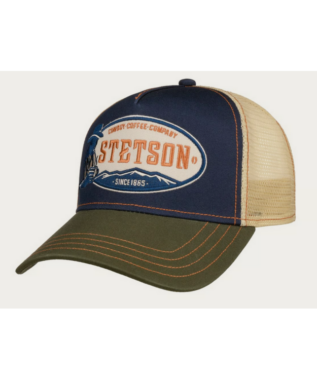  Lippalakki Stetson Trucker Cap Cowboy Coffee