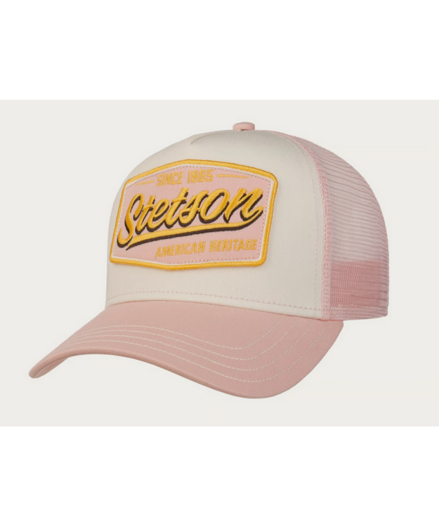  Lippalakki Stetson Trucker Cap Vintage Vaaleanpunainen