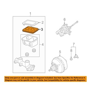 Jarrunestesäiliön tiiviste GM 1996-2016