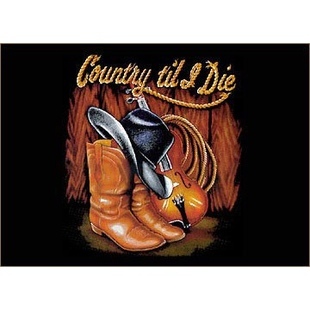 T-paita Country Till I Die