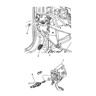 Kytkinpolkimen turvakytkin Dodge Caliber 2007-2009