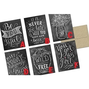 Onnittelukortti liitutaulu