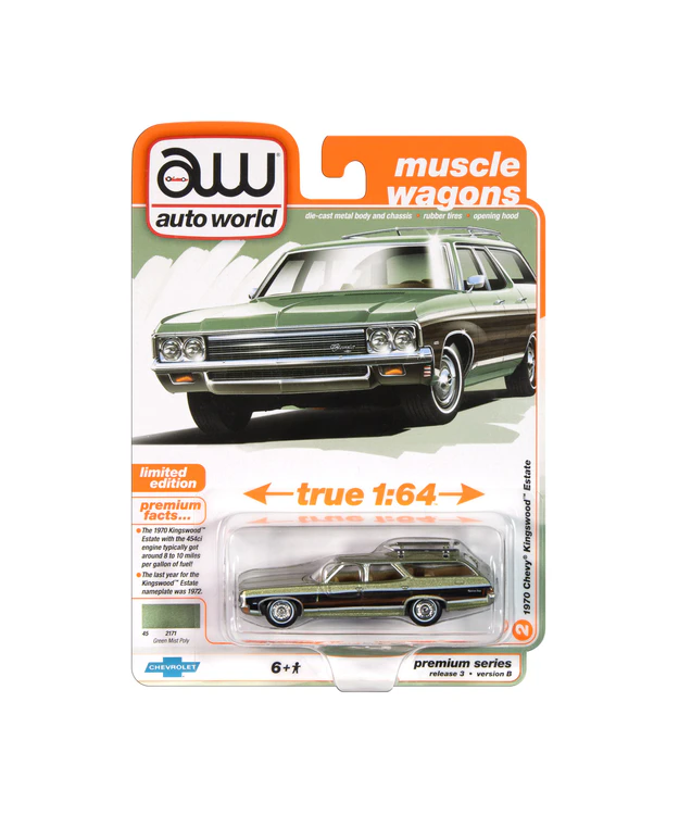 AW Premium Series Muscle Wagons 1970 Chevy Kingswood Estate