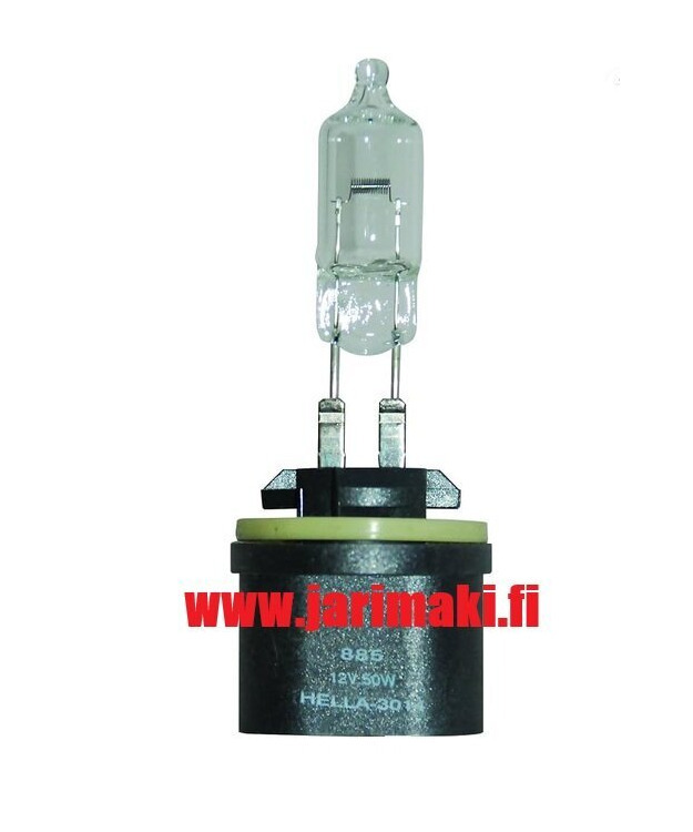 Ajo/sumuvalo polttimo 12V 50W PGJ13