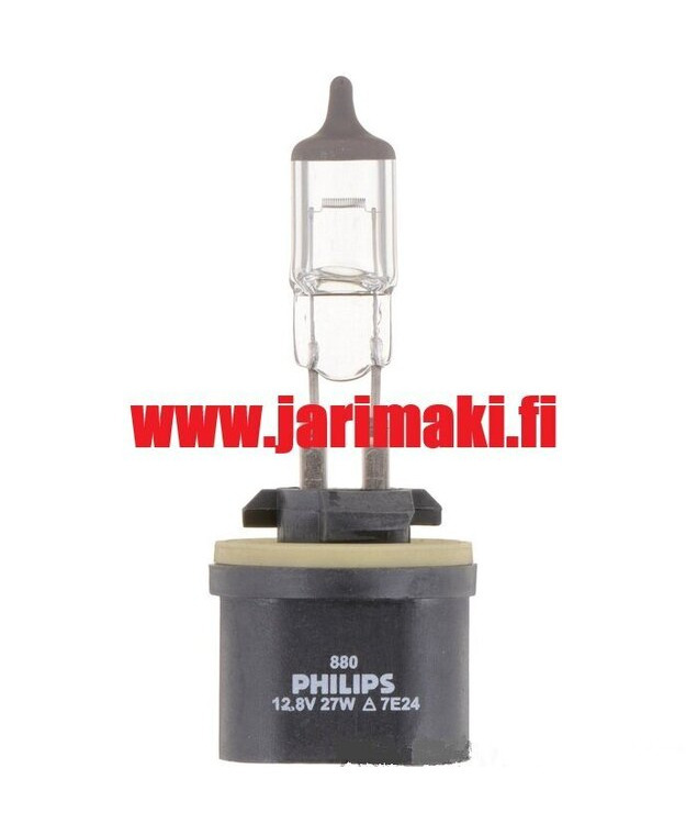 Ajo/sumuvalo polttimo PGJ13 12V 27W 