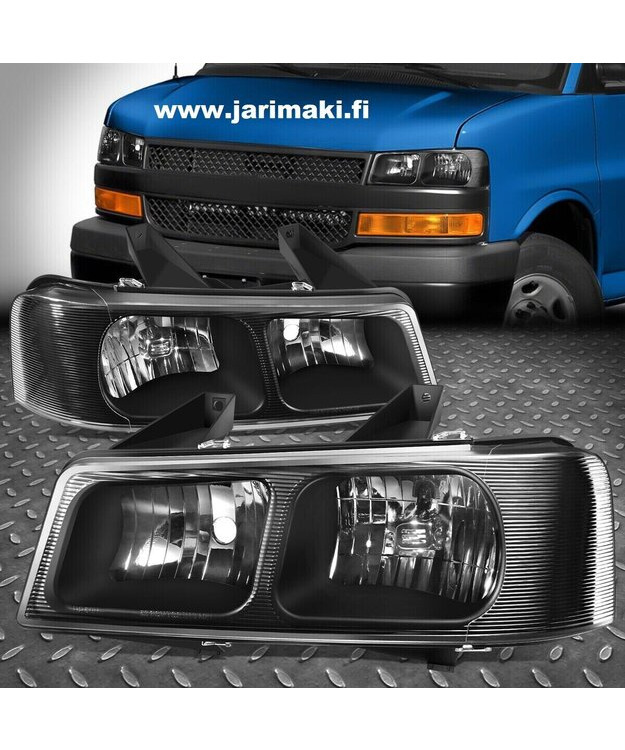 Ajovalo sarja DOT savu/tummaoptiikka Chevrolet Express 2003-2023