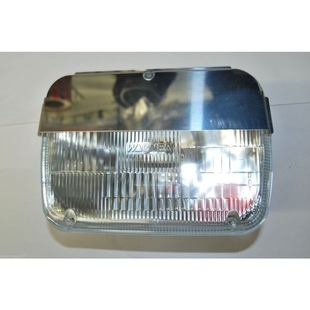 Ajovalosuoja Half Moon 7X6" valolle pari 