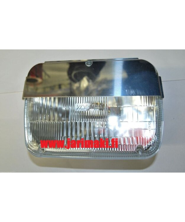 Ajovalosuoja Half Moon 7X6" valolle pari 