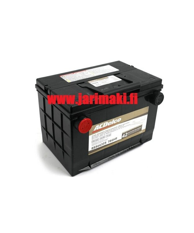 Akku ACDelco sivunapa  78GHR 790CCA 140RCA 95RC 