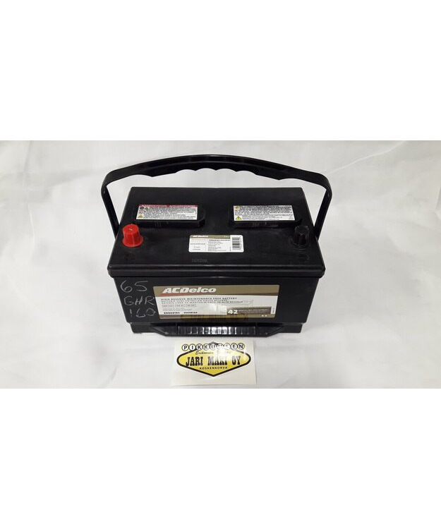 Akku pystynapa ACDelco 850CCA 160RC 80AH