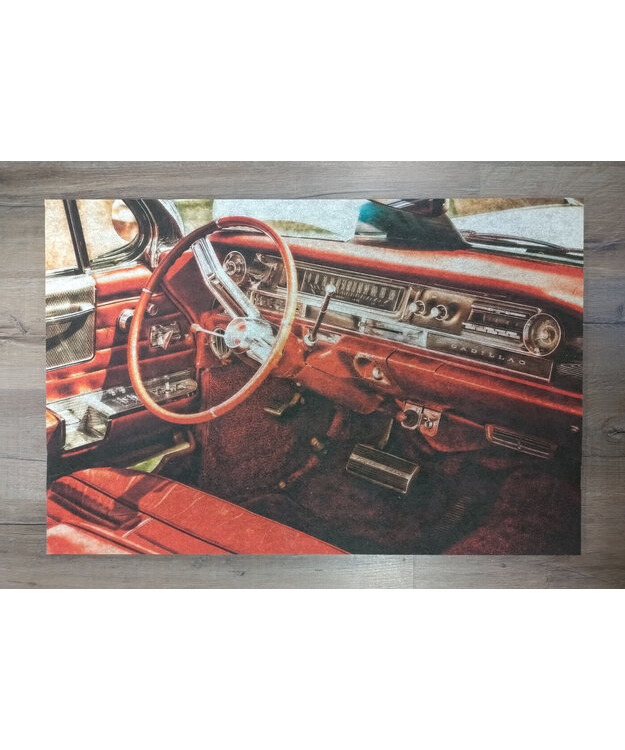 Akustiikkalevytaulu Red Cadillac