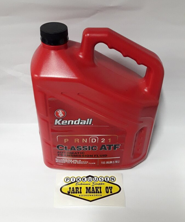 Automaattivaihteistoöljy Classic ATF Kendall 1 gallona (3.78l)